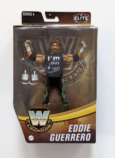 WWE Mattel Legends Series 8 Eddie Guerrero Action Figure