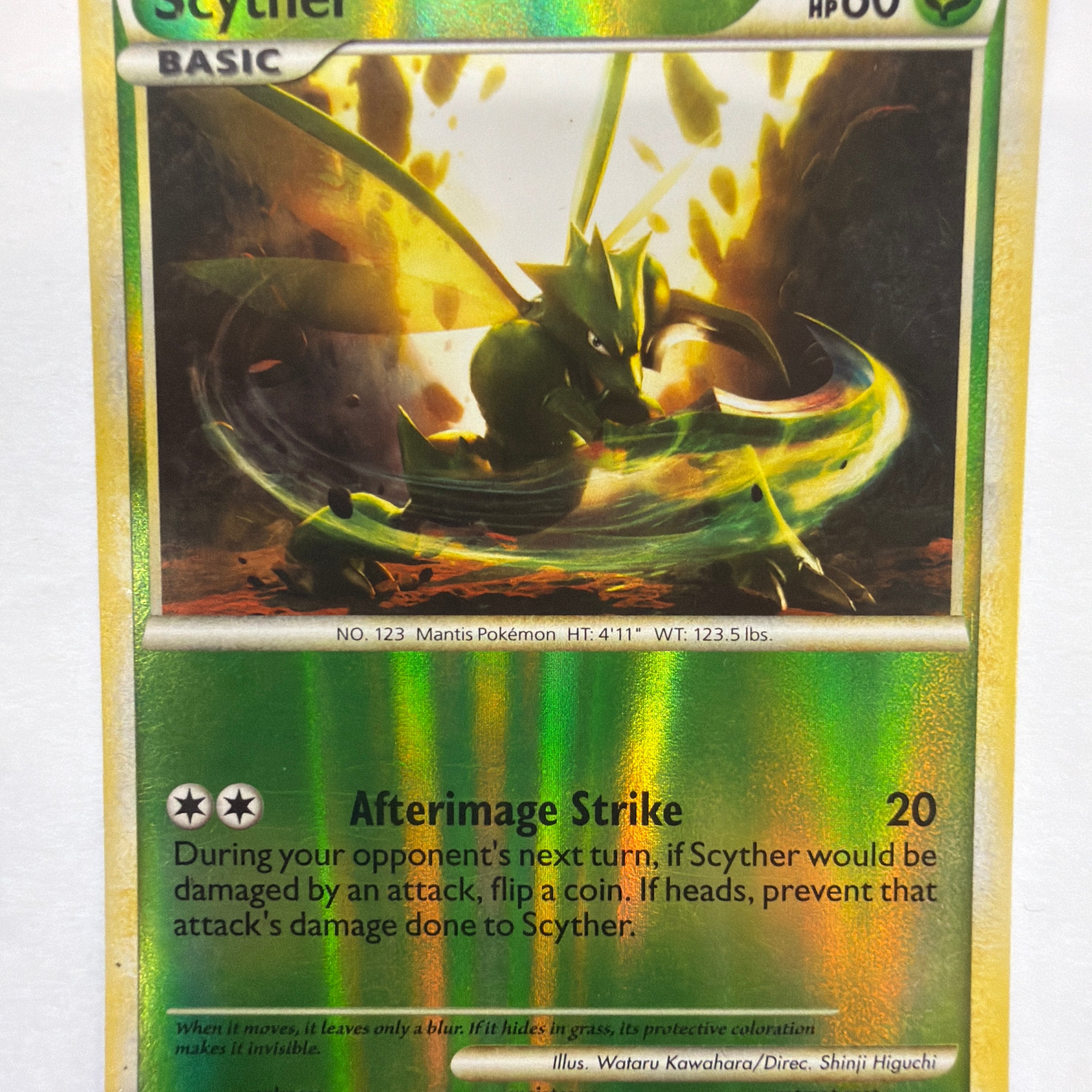 Pokémon TCG - HS Undaunted Scyther 36/90 Reverse Holo MP