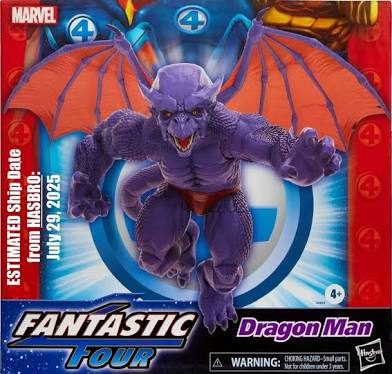 Hasbro Marvel Fantastic Four Dragon Man Action Figure