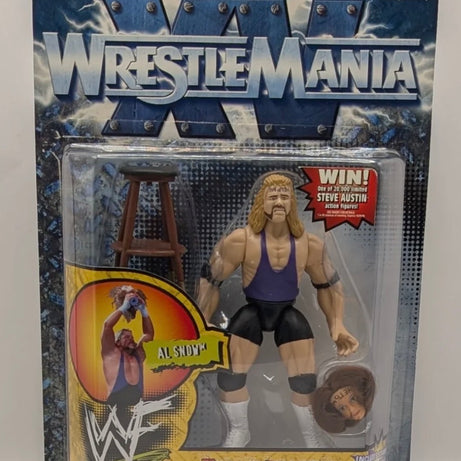 WWF Jakks Pacific Fully Loaded Series 1 Al Snow Action Figure