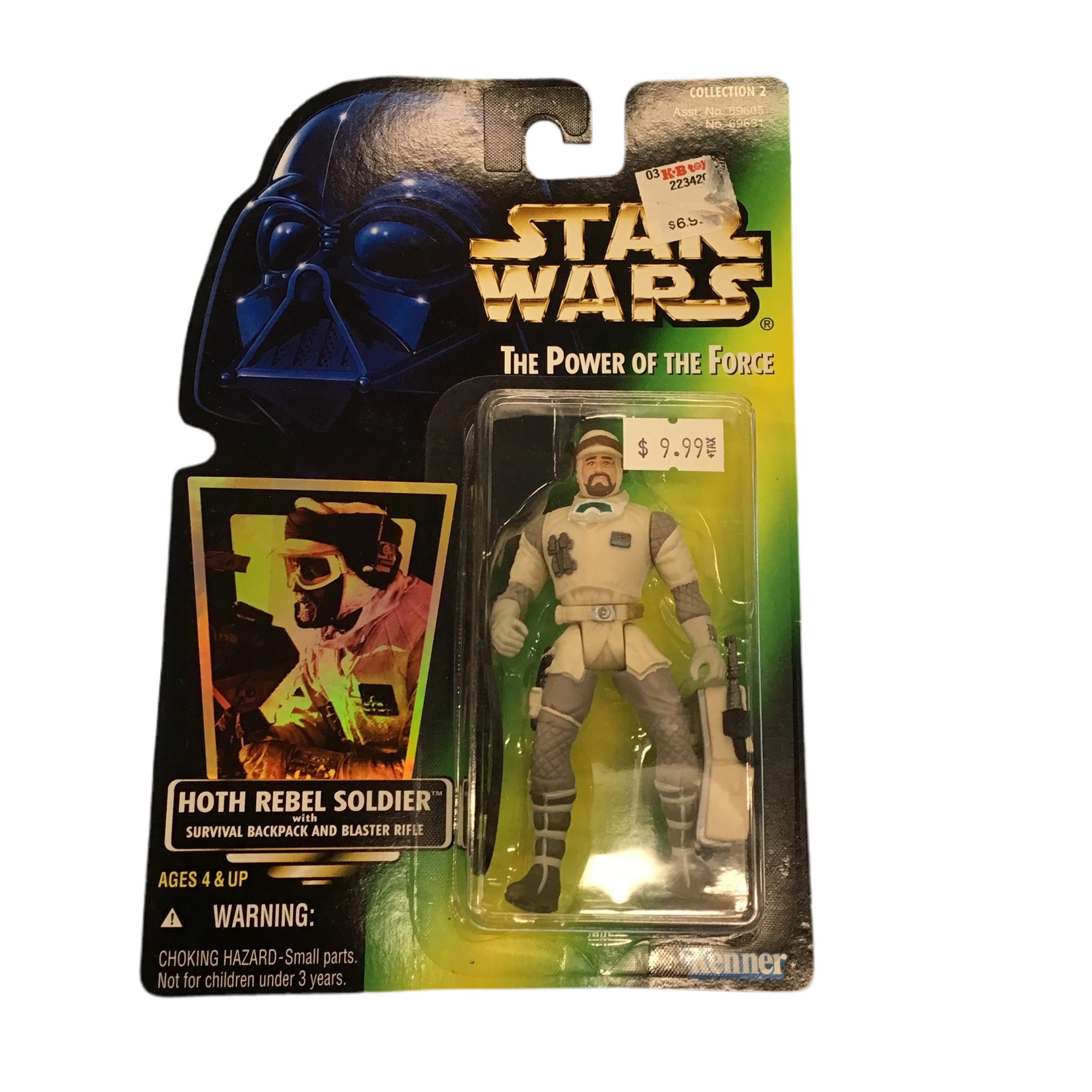 Kenner Star Wars The Power Of The Force Hoth Rebel Soldier