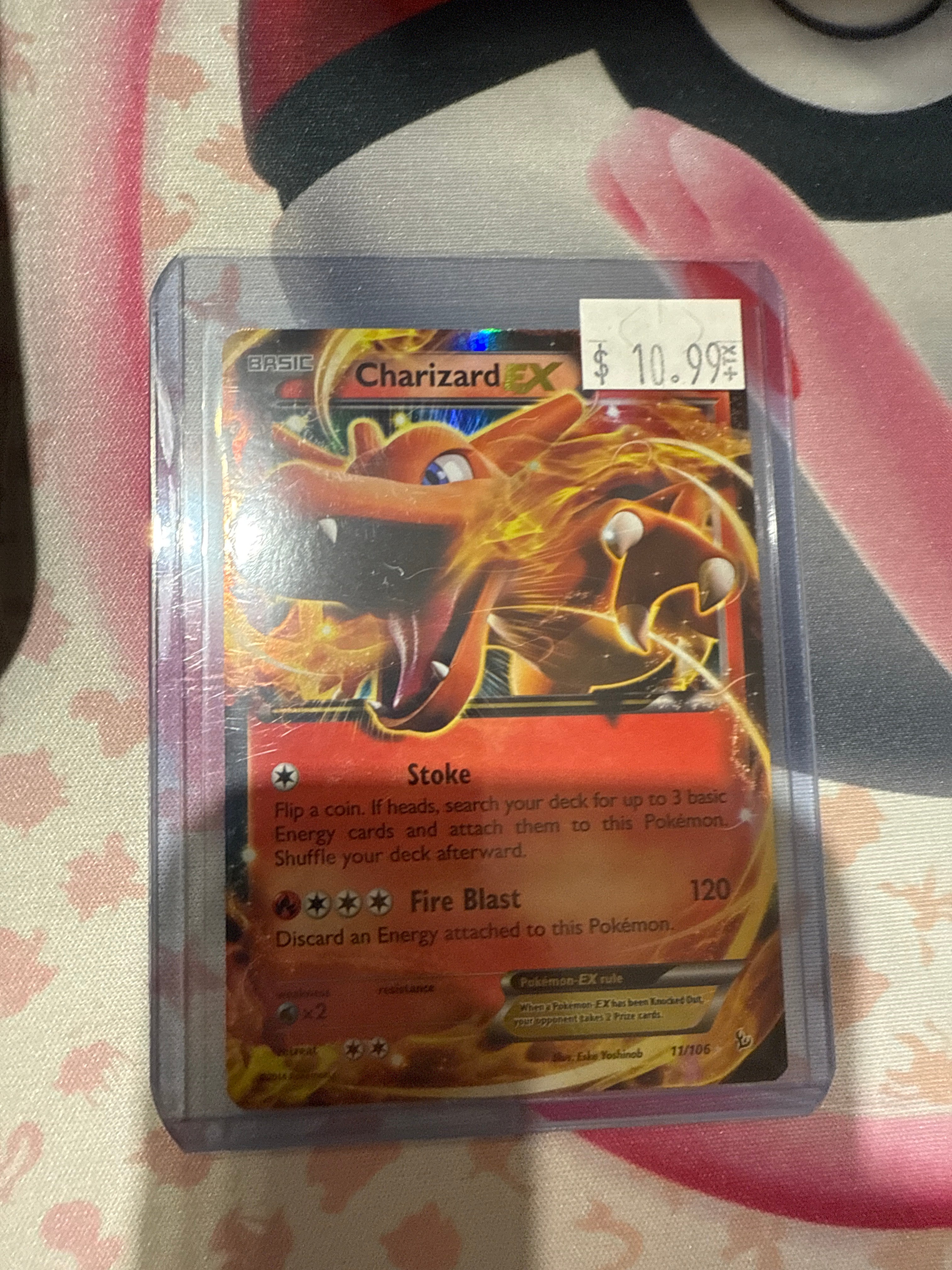 Pokemon TCG Charizard EX XY Flashfire 11-106 Ultra Rare NM – True Believers  Gaming and Collectibles