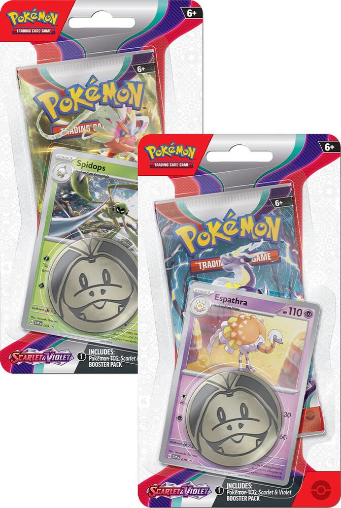 Pokémon TCG - Scarlet & Violet / Obsidian Flames/ Paldea Evolved Single Pack Blister