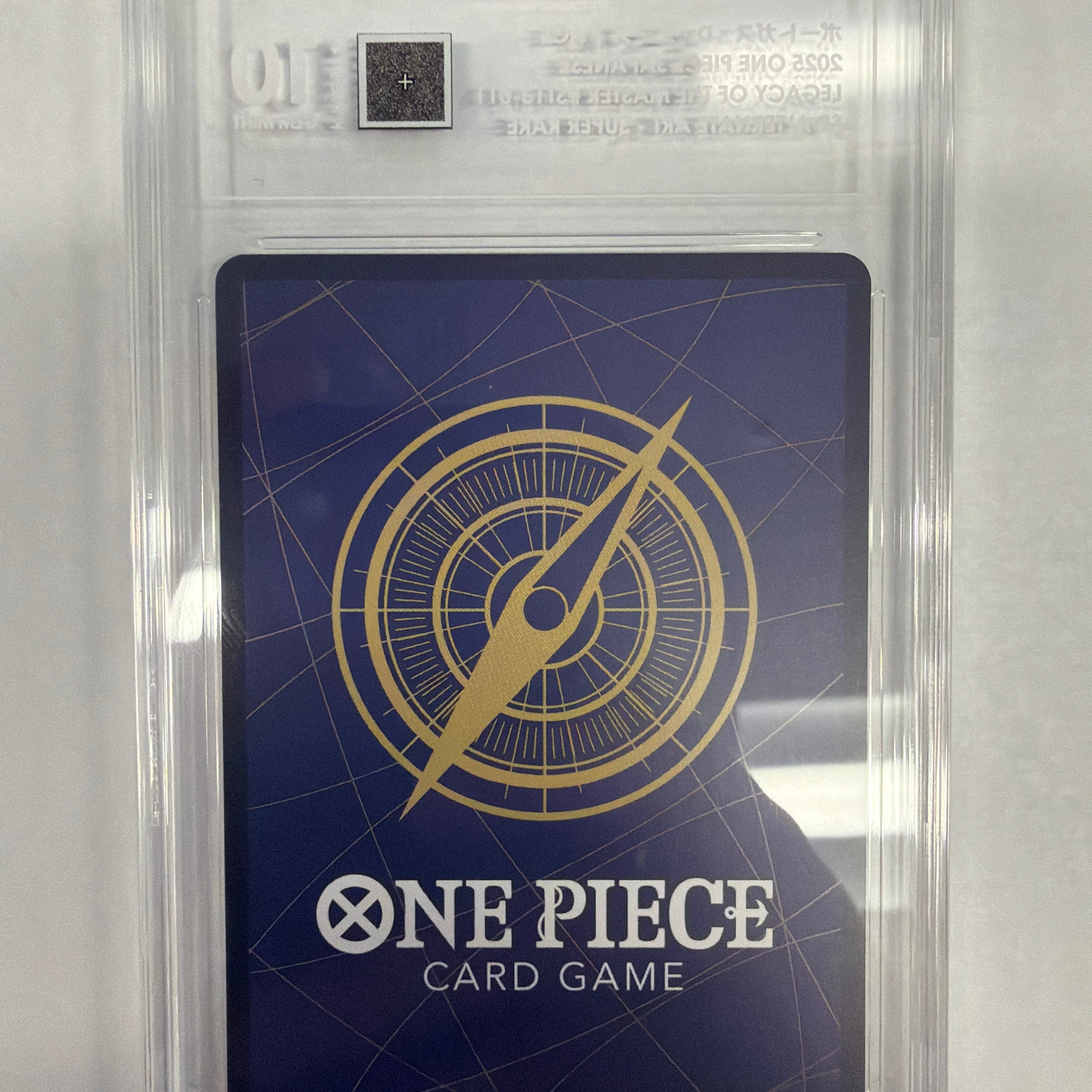One Piece TCG - Tag Gem Mint 10 (986) Japanese OP-12 Legacy of the Master Ace ST13-011 SP Alternate Art - Super Rare