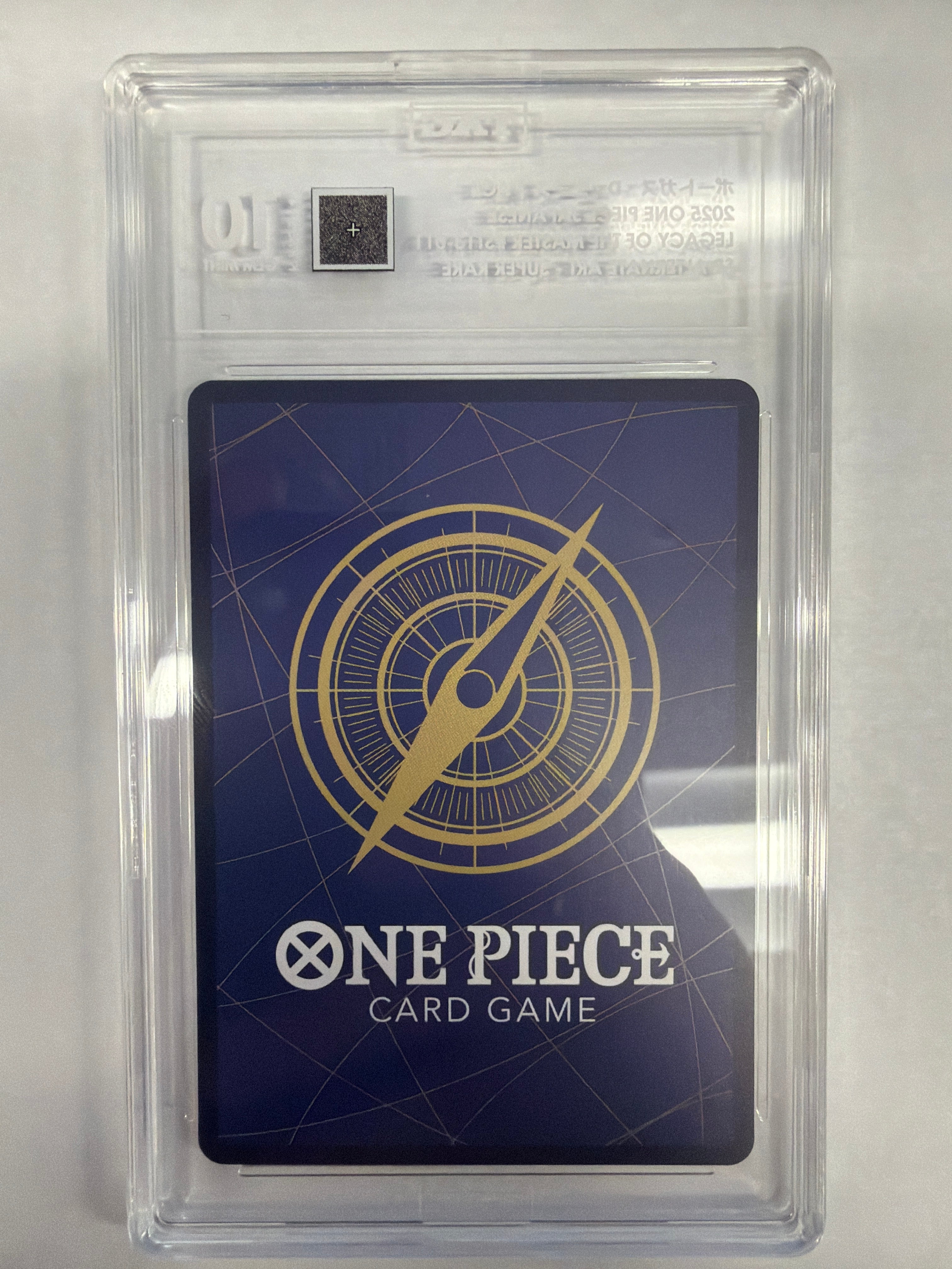 One Piece TCG - Tag Gem Mint 10 (986) Japanese OP-12 Legacy of the Master Ace ST13-011 SP Alternate Art - Super Rare