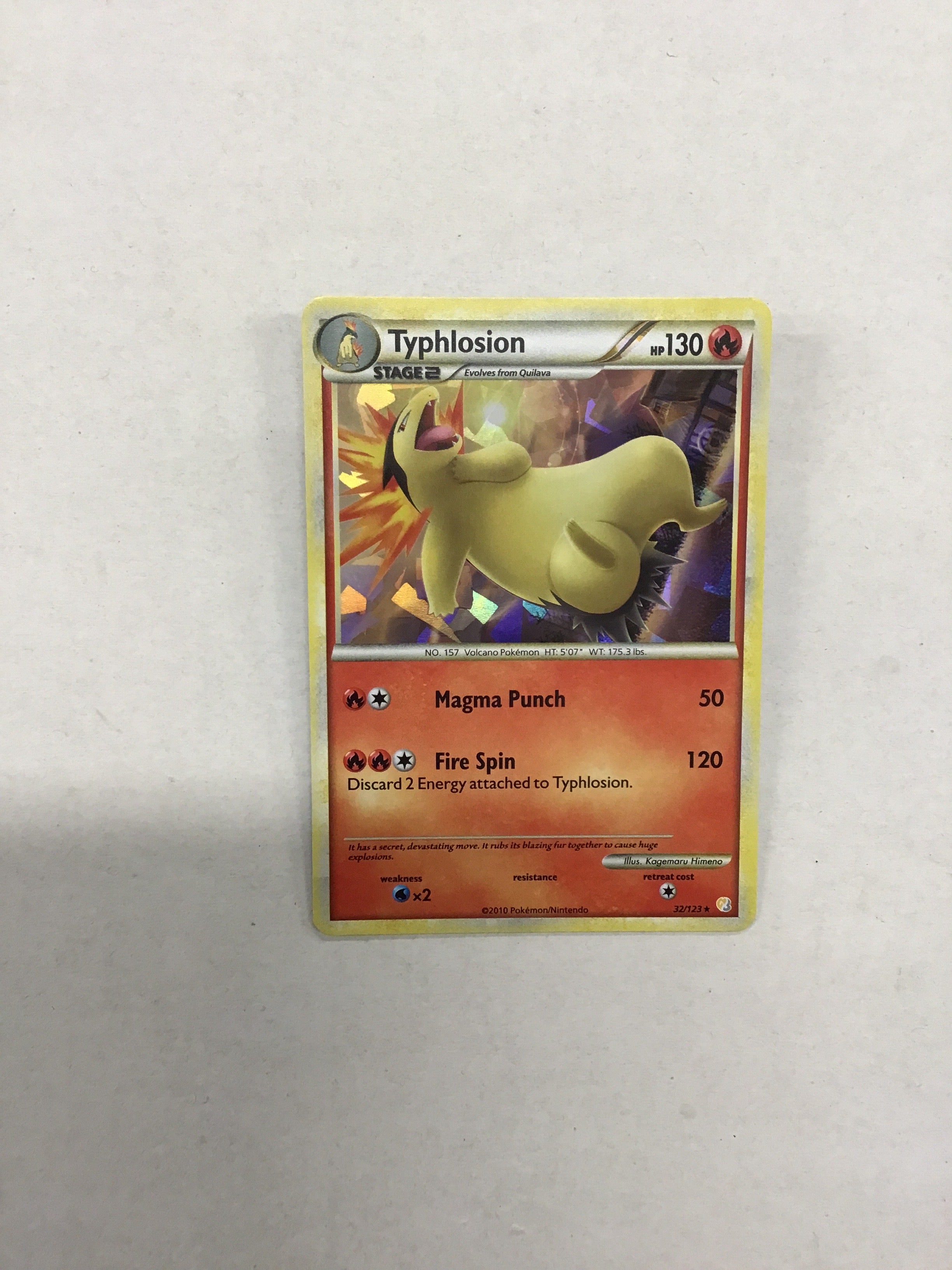 Pokémon TCG - Deck Exclusive Typhlosion 32/123 NM