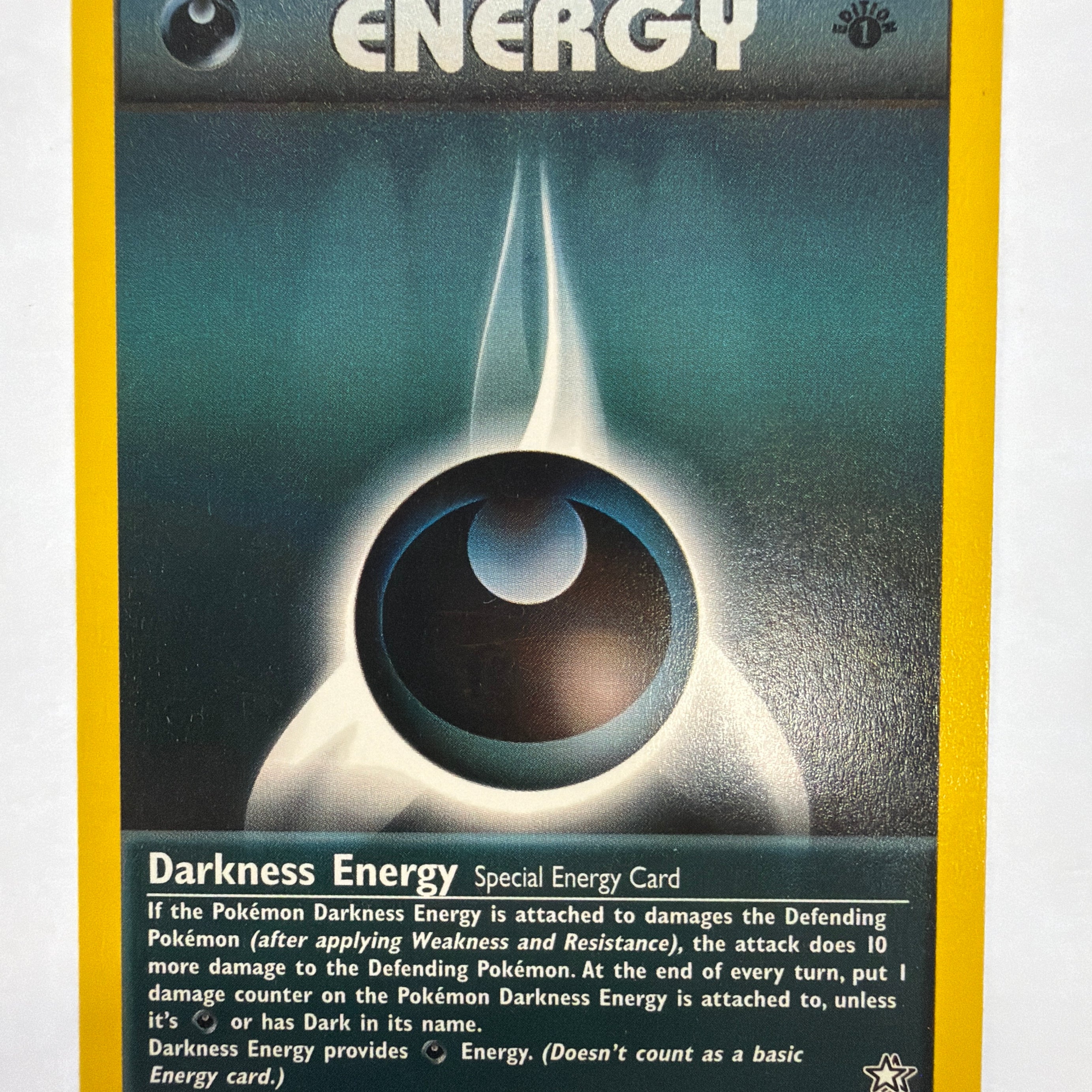 Pokémon TCG - Neo Genesis 1st Edition Darkness Energy 104/111 Non-Holo LP