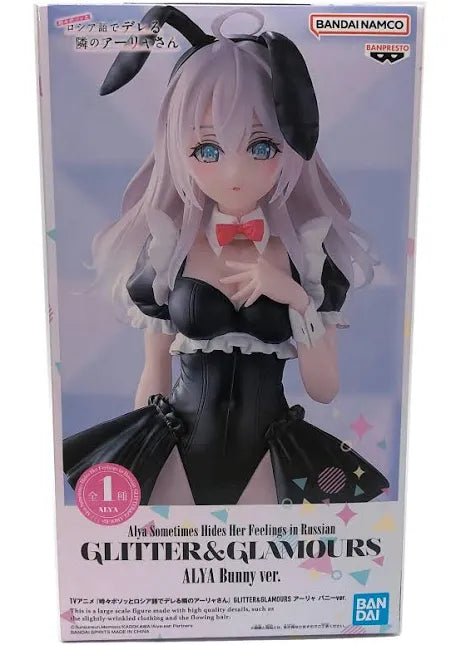 Bandai Banpresto Glitter & Glamours Alya Sometimes Hides Her Feelings in Russian Alya Bunny Version Statue