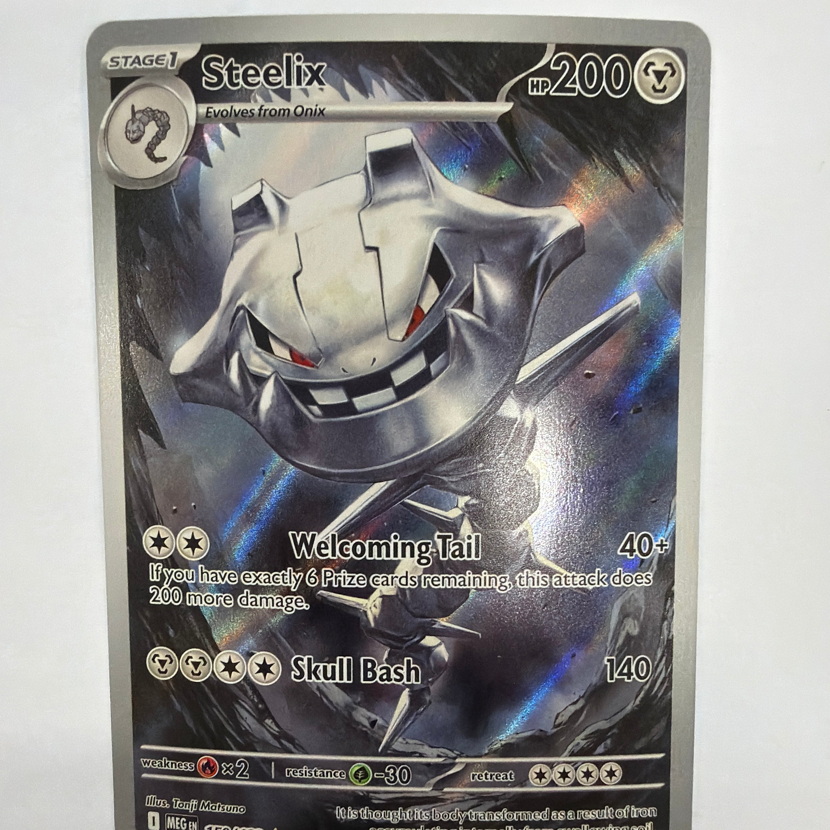 Pokémon TCG - Mega Evolution Steelix 150/132 NM