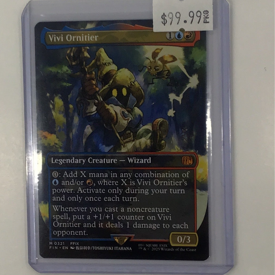 Magic the Gathering TCG - Final Fantasy Vivi Ornitier 321 Borderless