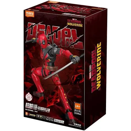 Blokees Marvel Studios Deadpool & Wolverine Deadpool Champion Class Model Kit Action Figure