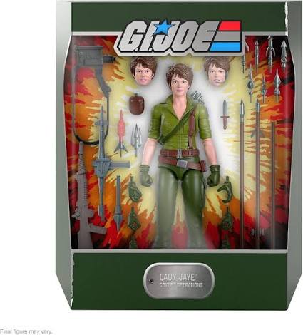 Hasbro Super7 Ultimates! G.I.Joe Lady Jaye Covert Operations Action Figure