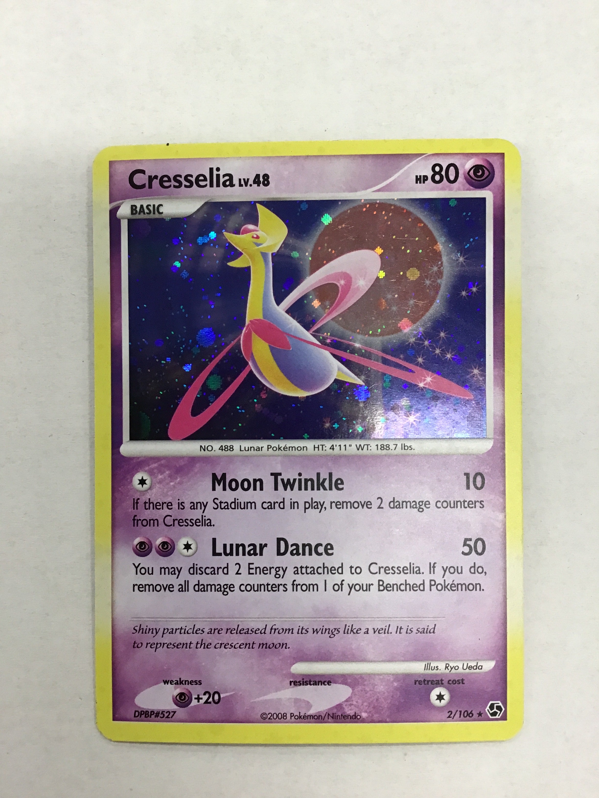Pokémon TCG - Great Encounters Cresselia 2/106 NM