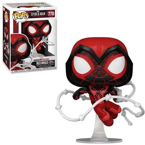 Funko Pop! Marvel Spider-Man Miles Morales Marvel Gamerverse Miles Morales (Crimson Cowl Suit) #770