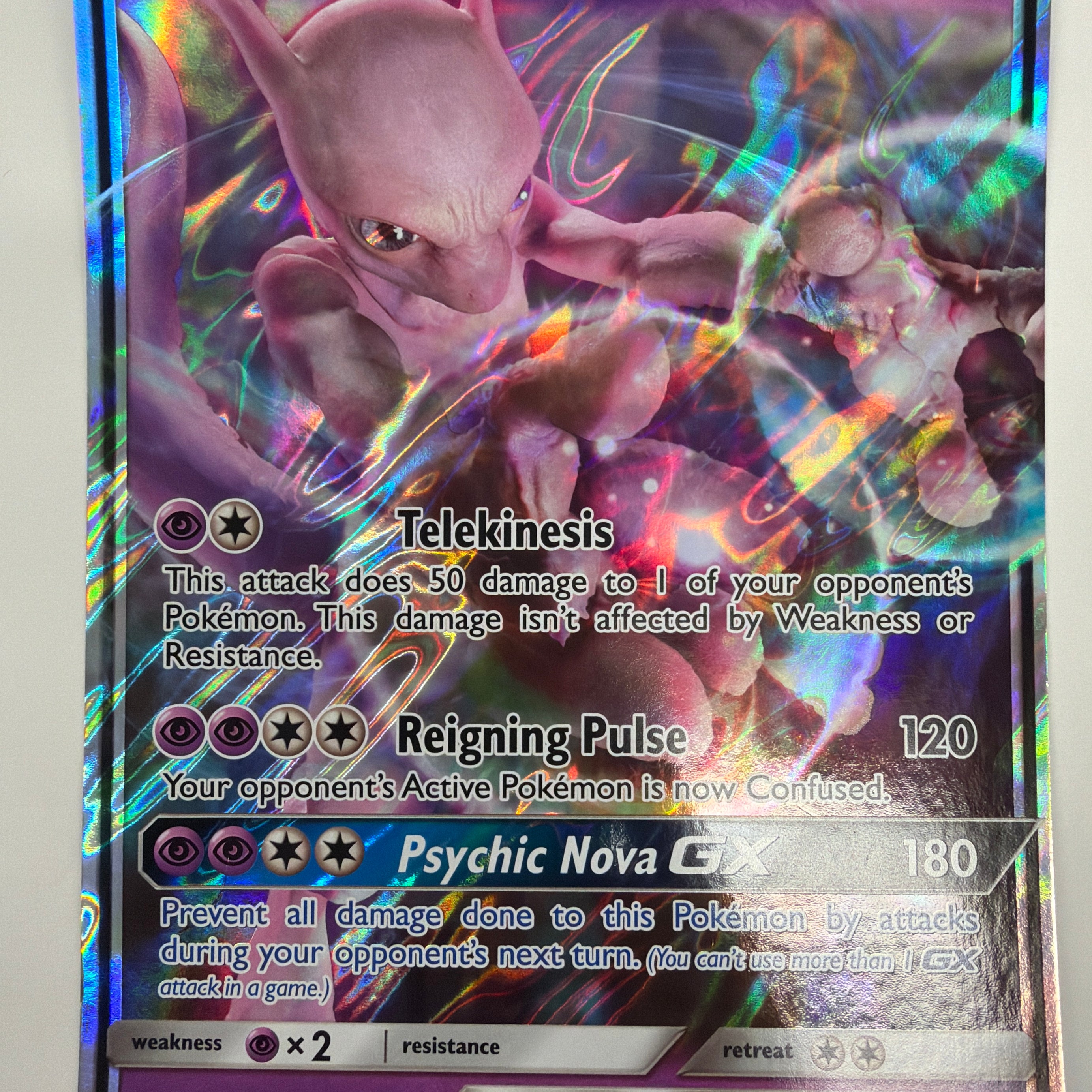 Pokémon TCG - Jumbo Promo Mewtwo GX SM196 DMG