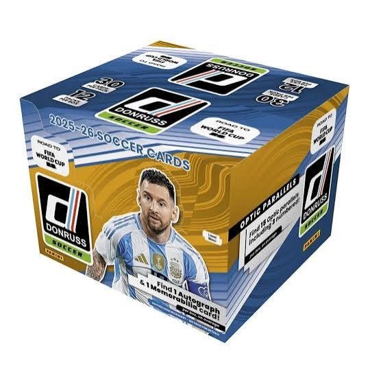 Panini Donruss 2025-26 Soccer Road to FIFA World Cup Hobby Box