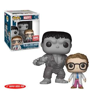 Funko Pop! Marvel The Hulk and Bruce Banner Marvel Collector Corps #284