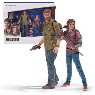 PlayStation Spin Master The Last of Us Joel & Ellie 2 Pack 6” Action Figure