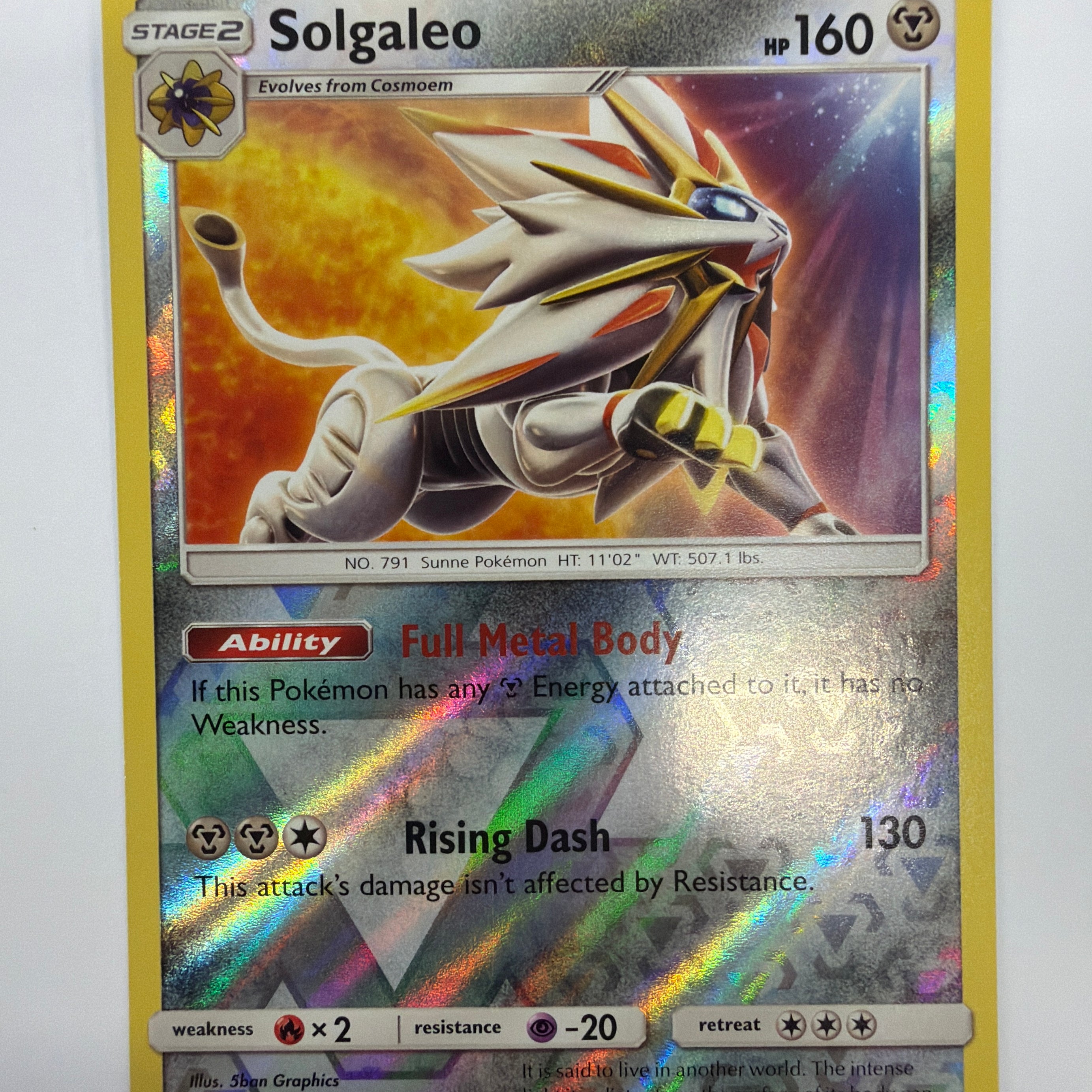 Pokémon TCG - Celestial Storm Solgaleo 99/168 Reverse Holo NM