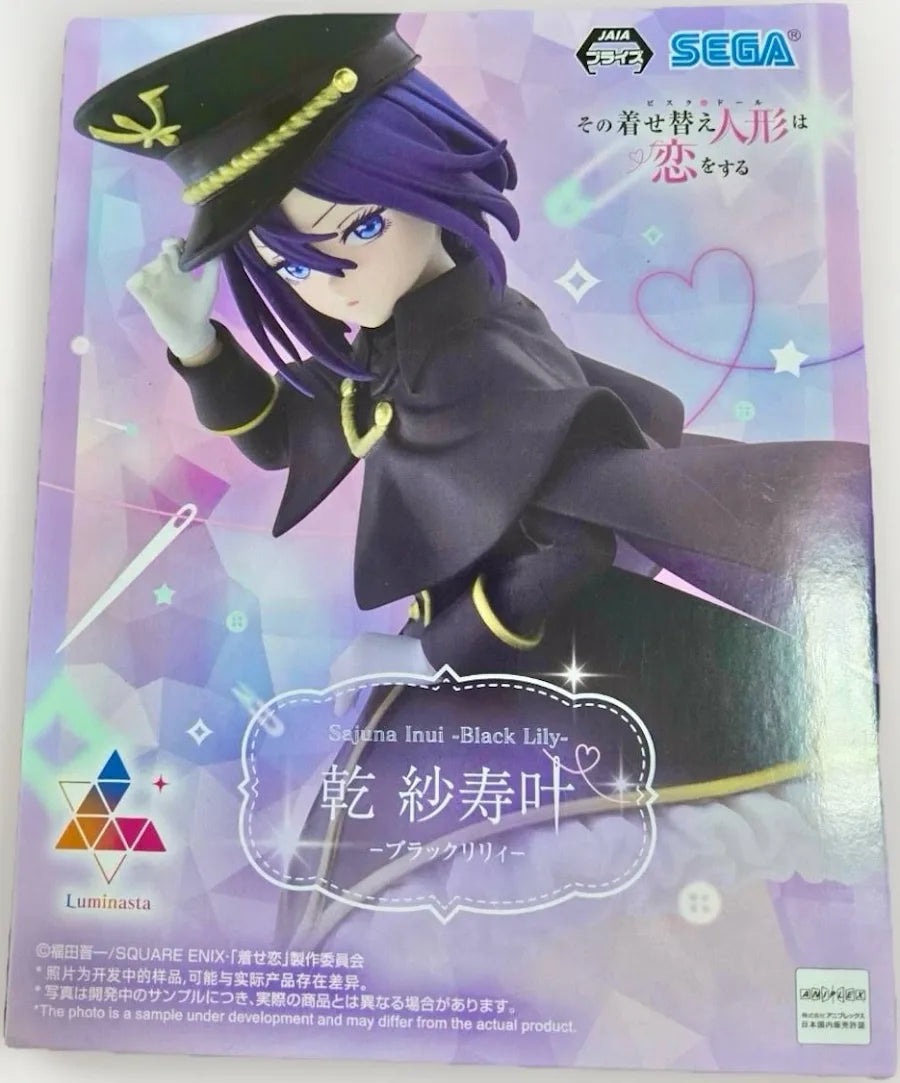 Sega Luminasta My Dress Up Darling Sajuna Inui Black Lily Statue