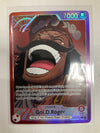 One Piece TCG Gol D Roger OP13-003 Leader Alt Art NM