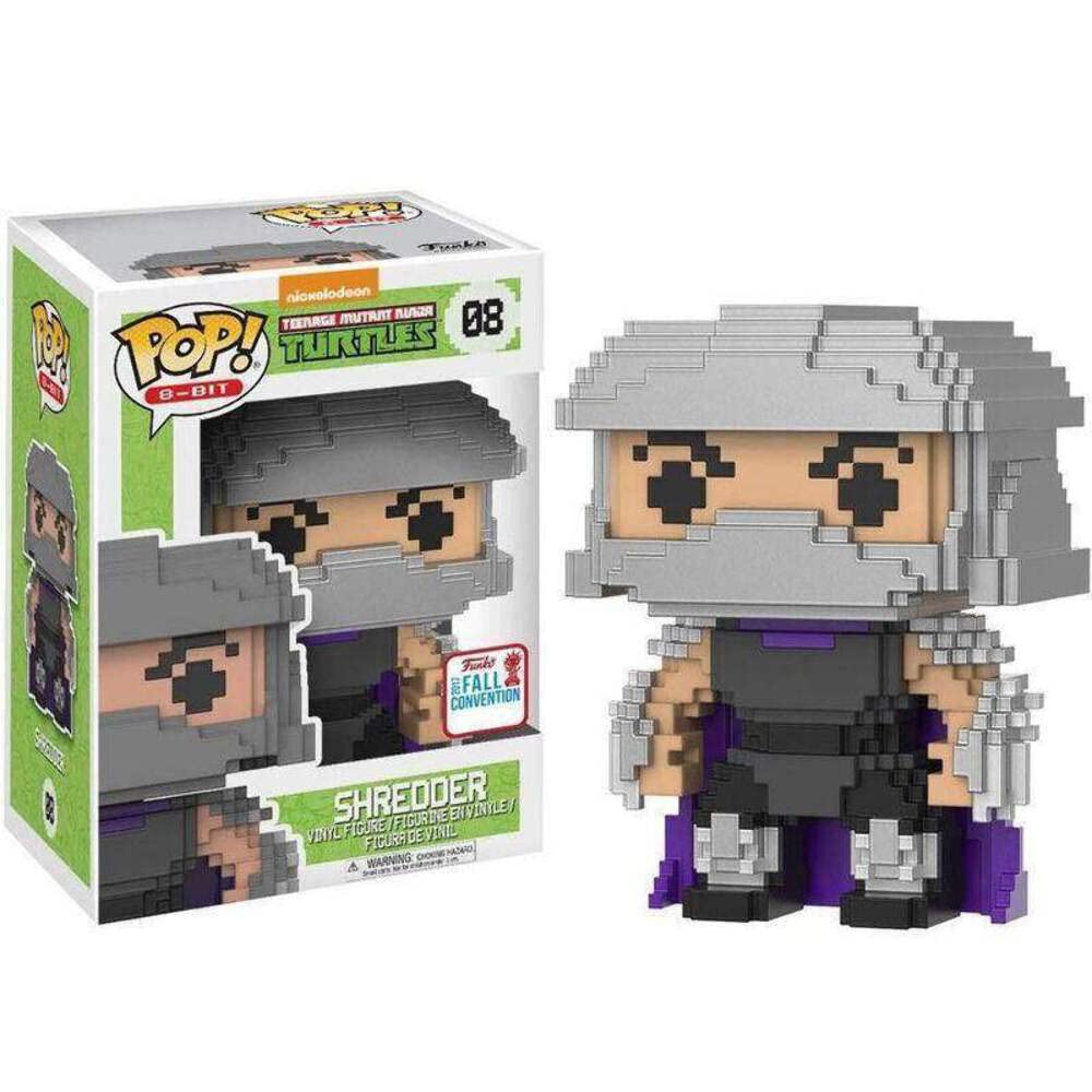 Funko Pop! 8-Bit Nickelodeon Teenage Mutant Ninja Turtles Shredder 2017 NYCC Limited Edition #08