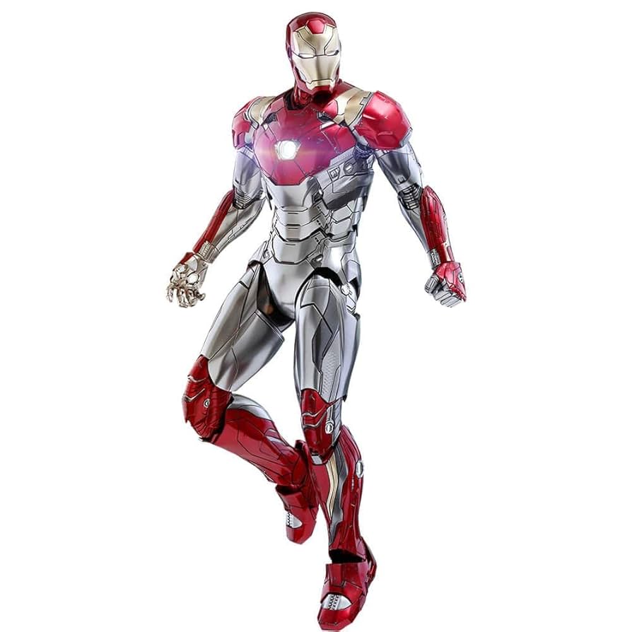 Hot Toys Movie Masterpiece Marvel Spiderman Homecoming Iron Man Mark XLVII Collectable Action Figure