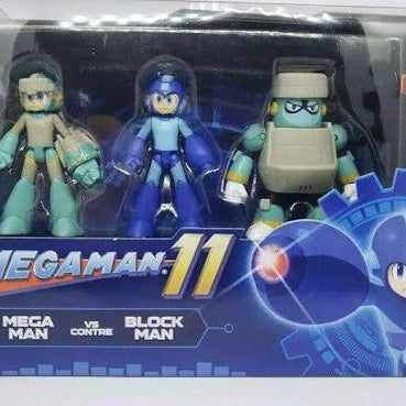 Jakks Pacific Megaman 11 Mega Man vs Block Man