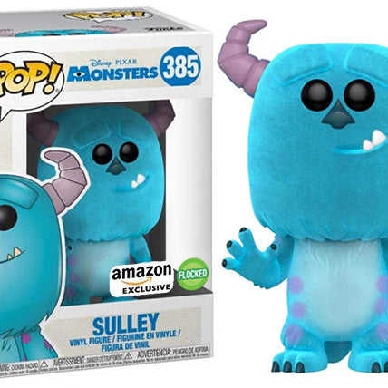 Funko Pop! Disney Pixar Monsters Sulley #385 Flocked Amazon Exclusive