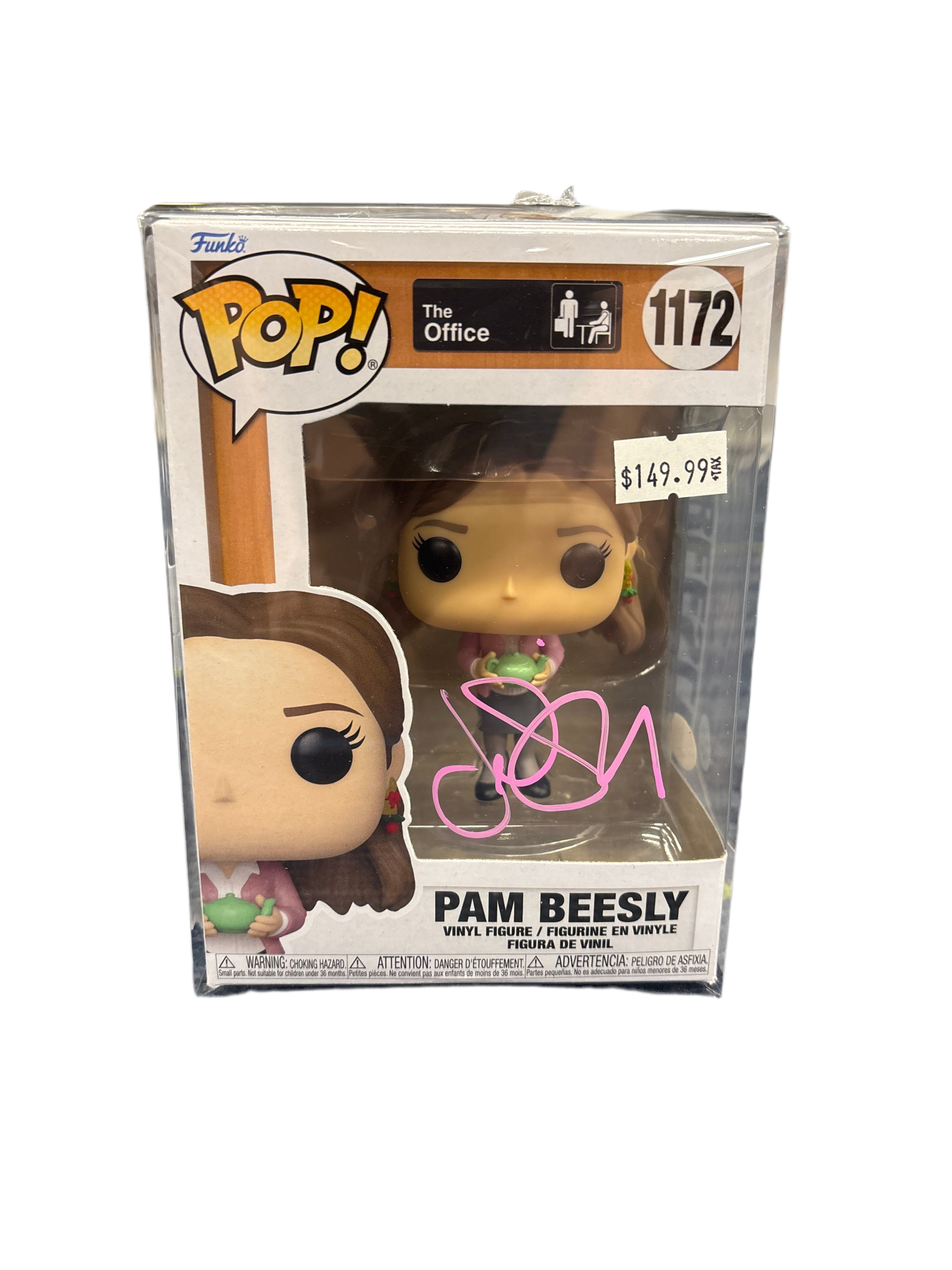 SIGNED Funko Pop! Television Pam Beesly #1172