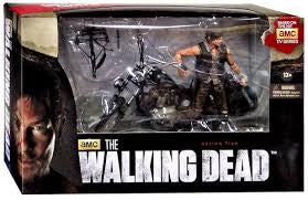 AMC McFarlane Walking Dead series 5 Daryl Dixon with Chopper Delix Box Set
