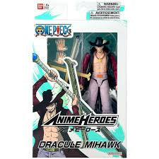 Bandai Anime Heroes One Piece Dracula Mihawk Action Figure