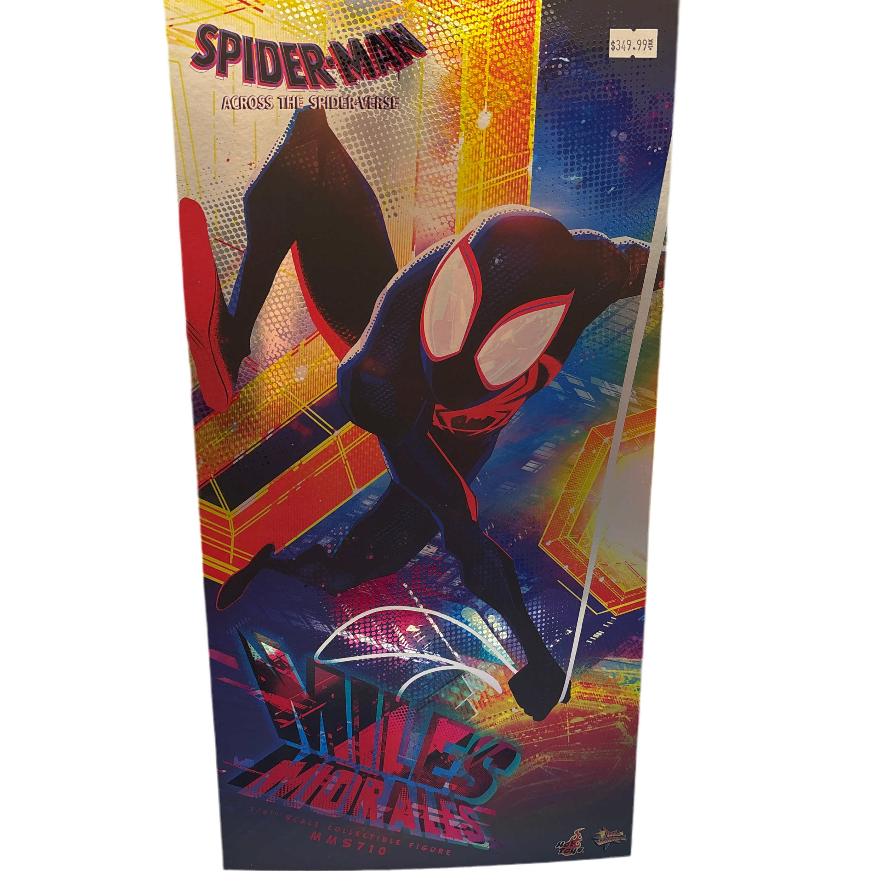 Hot Toys Spider-Man: Across The Spider-Verse  Spider-Man (Miles Morales) MMS710 1/6th Scale Collectible Figure