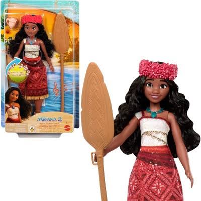 Mattel Disney Moana 2 Singing Adventure Moana Doll