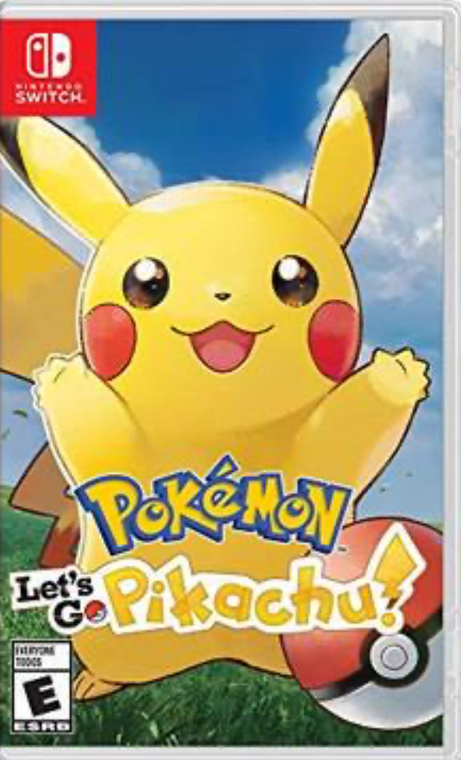 Nintendo Switch Pokemon Let’s Go Pikachu Video Game