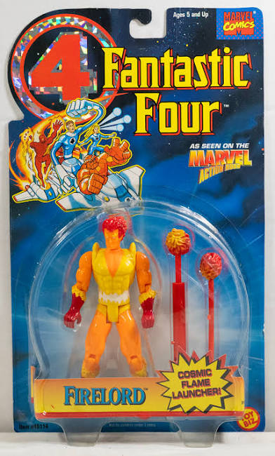Toybiz Marvel Comics Fantastic Four Firelord Action Figure