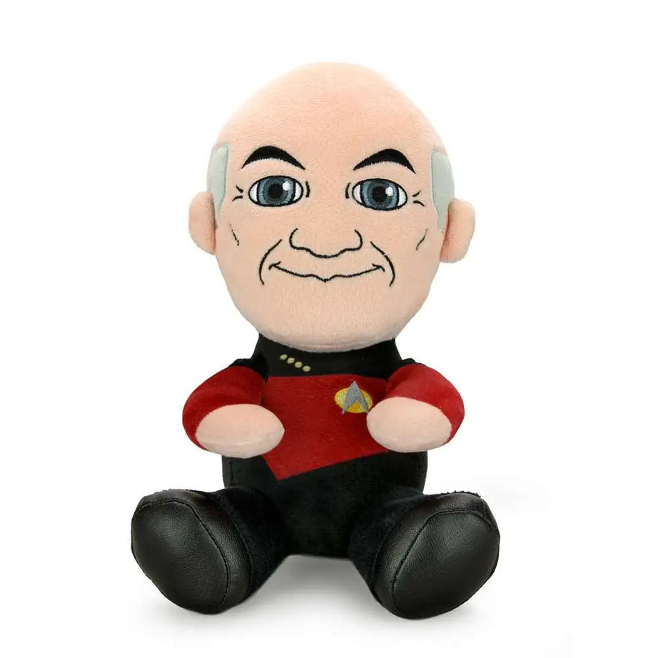 Kidrobot Star Trek Jean Luc Picard 8” Phunny Plush