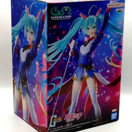 Bandai Banpresto Evolved Gundam x Miku Anniversary Special Project Hatsune Miku Statue
