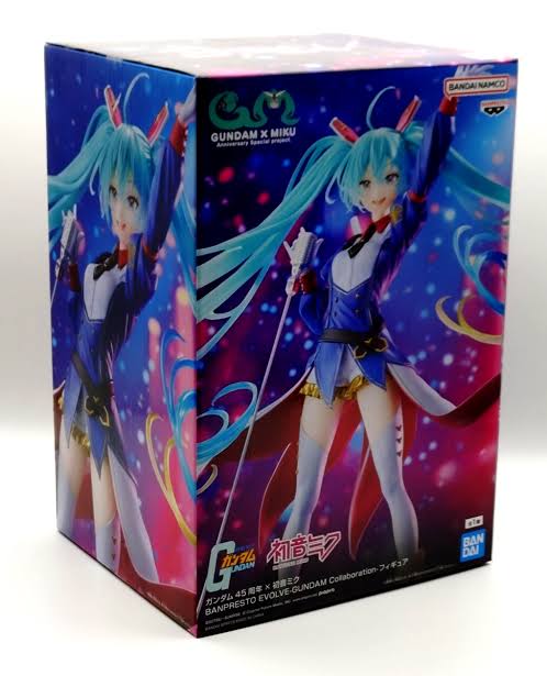 Bandai Banpresto Evolved Gundam x Miku Anniversary Special Project Hatsune Miku Statue