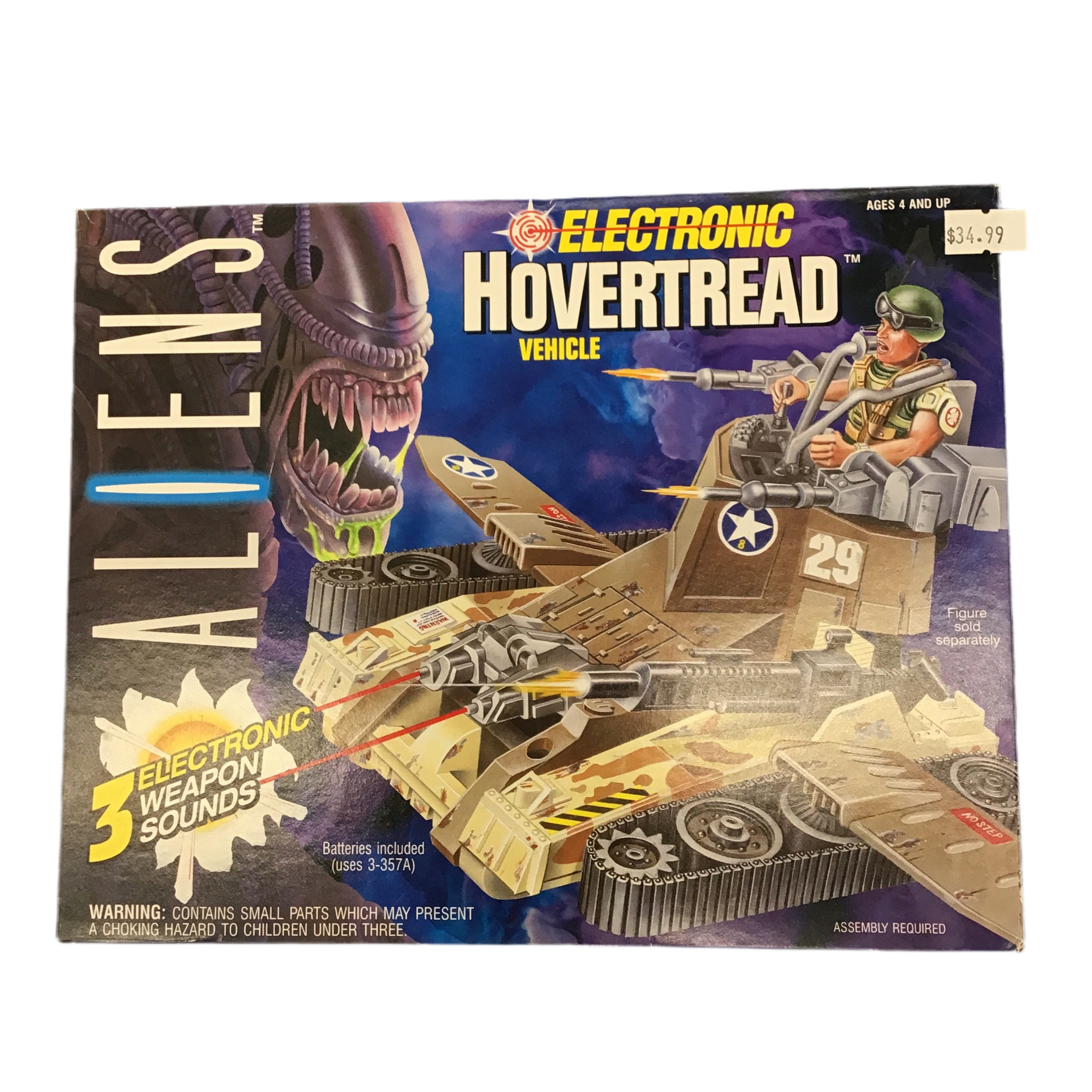Kenner Aliens Electronic Hovertread Vehicle Action Figure