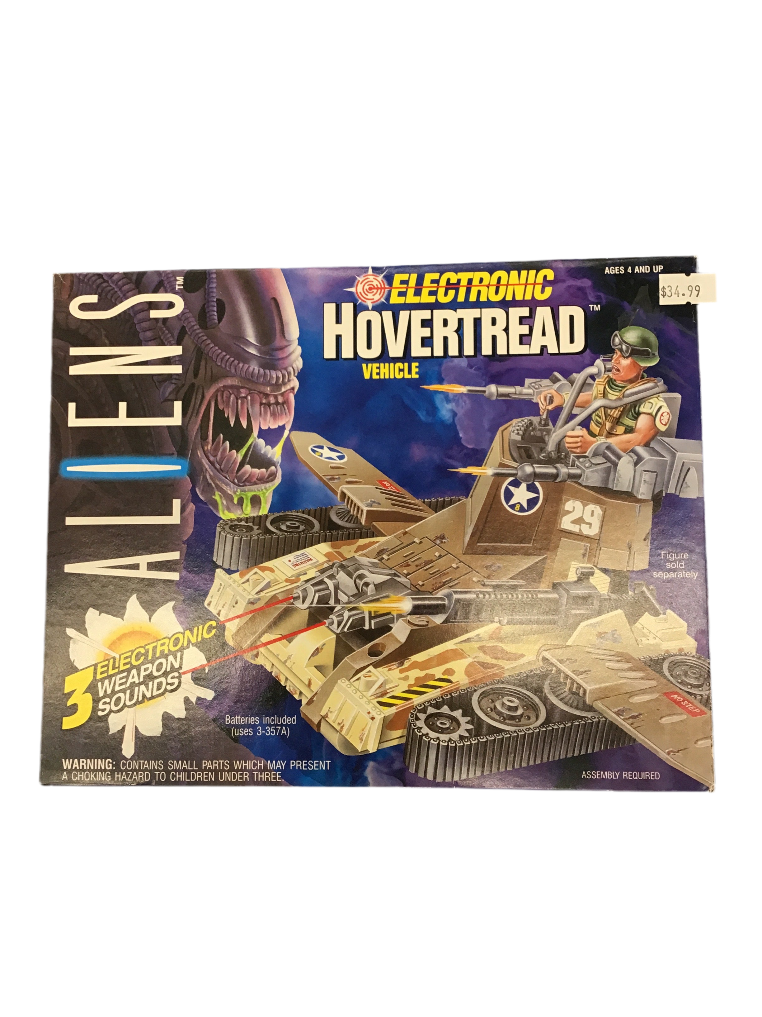 Kenner Aliens Electronic Hovertread Vehicle Action Figure