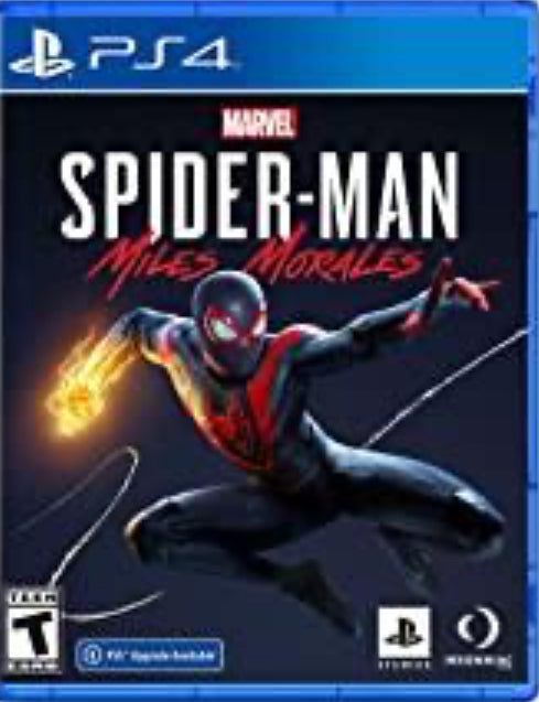 PS4 Marvel Spider-Man Miles Morales Video Game Sealed