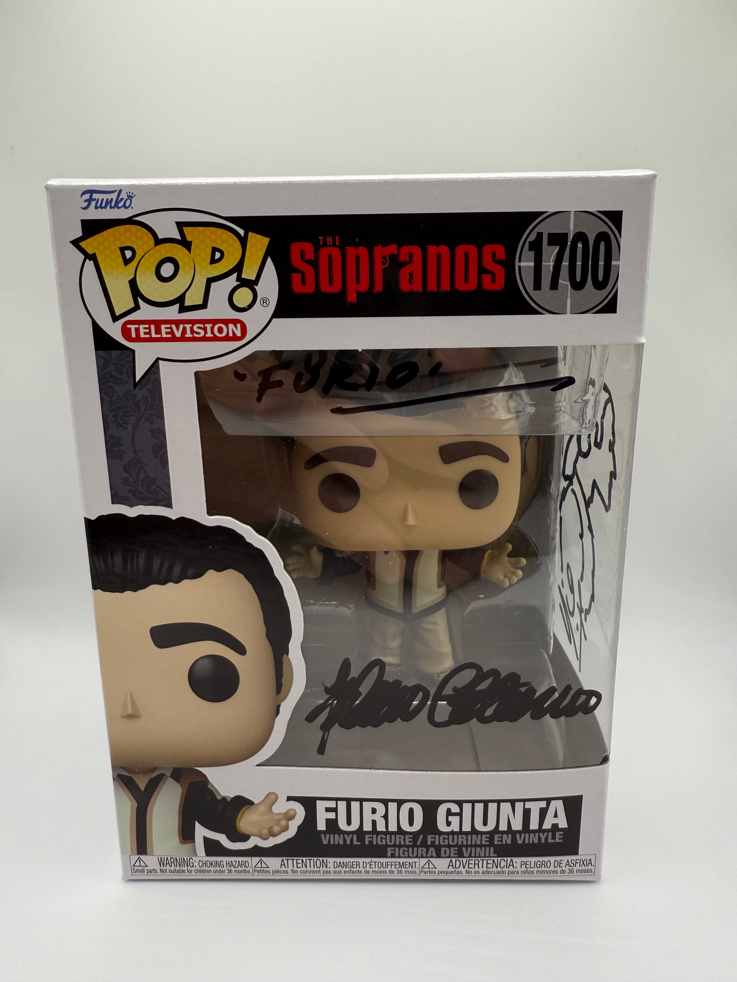 CUSTOM DRAWING SIGNED Funko Pop! Sopranos Furio Giunta #1700