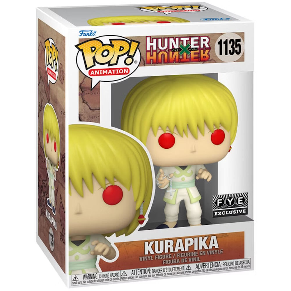 Funko Pop! Animation Hunter X Hunter Kurapika #1135 FYE Exclusive