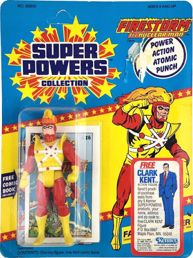 Kenner DC Super Powers Collections Firestorm The Muclear Man Action Figure