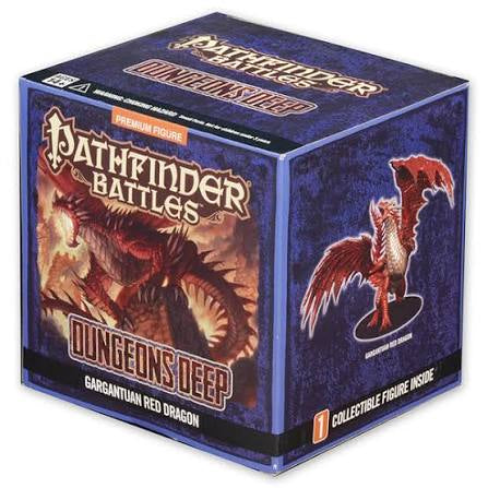 Neca Wizkids Pathfinder Battles Dungeons Deep Gargantuan Red Dragon Statue