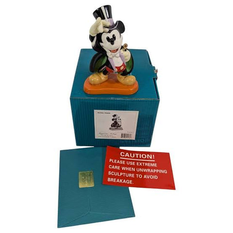 Walt Disney Classics Collection Mickey Mouse Magician Mickey “On with the Show!” Statue