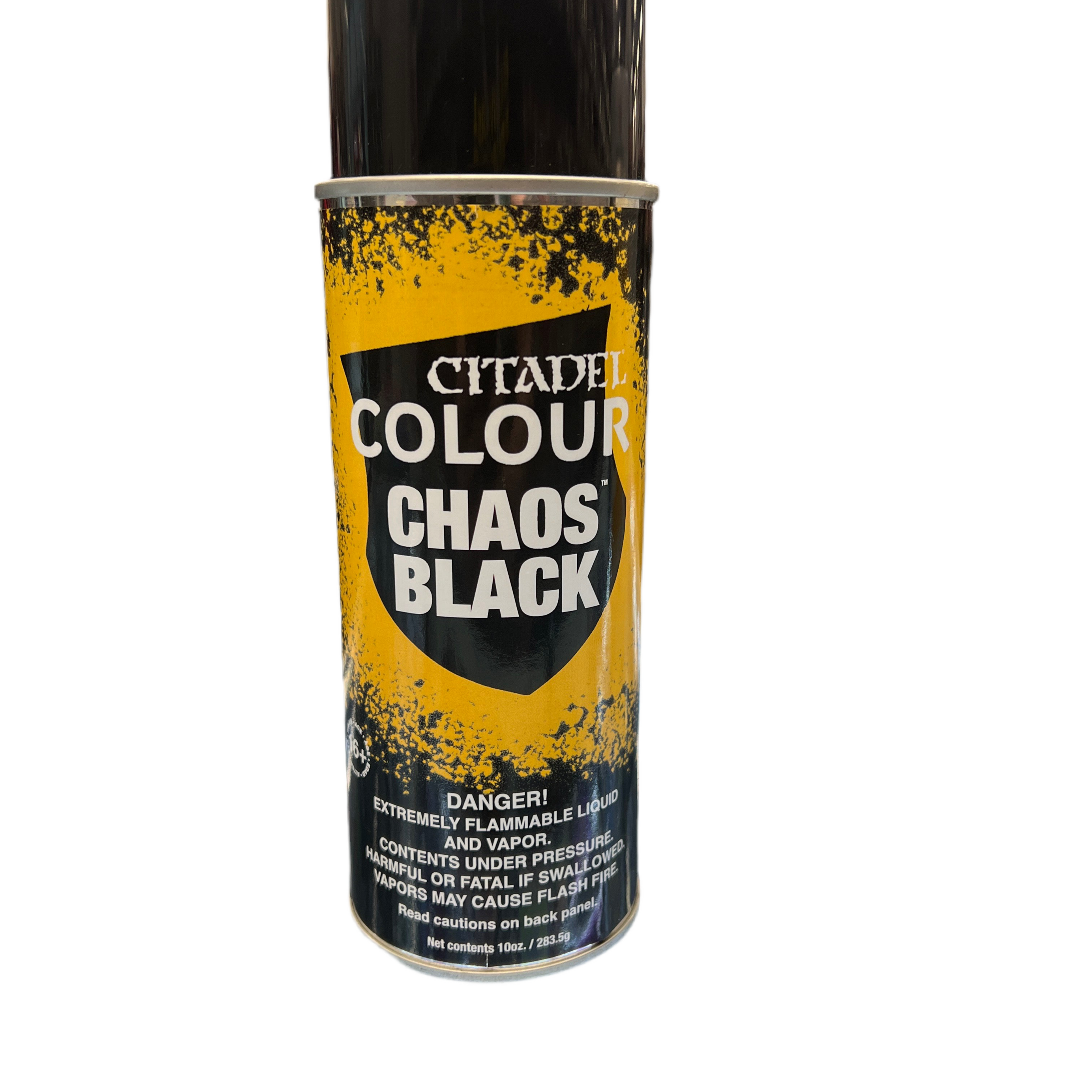 Games Workshop Citadel Colour Warhammer Chaos Black Spray Paint