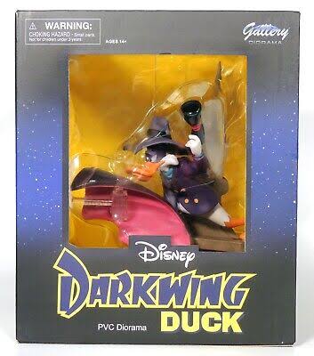 Diamond Select Toys Gallery Diorama Disney Darkwibg Duck PVC