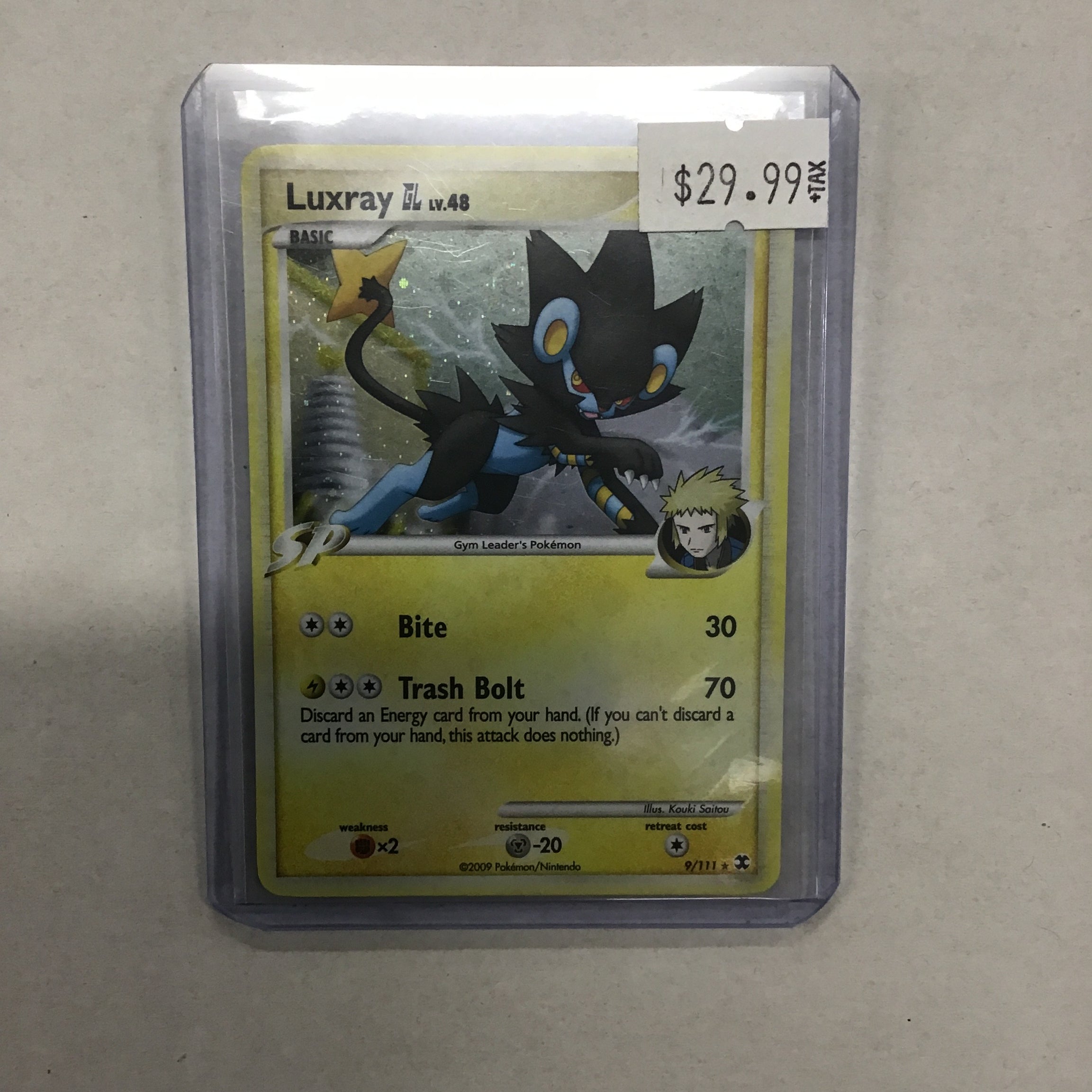Pokémon TCG - Rising Rivals Luxray GL 9/111 NM